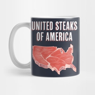 United Steaks Of America Mug